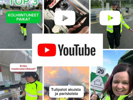Kuvia, joissa näkyy leikekuvia videoista.